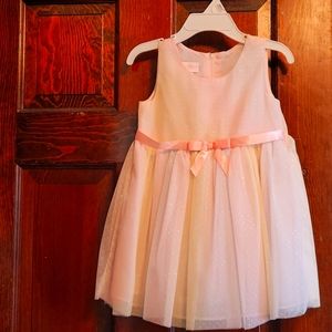 24 month Baby Girl Pastel Shimmer Dress